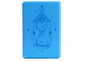 Блок для йоги Inex EVA 3" Yoga Block YGBK3-CB689 23x15x7 см, синий